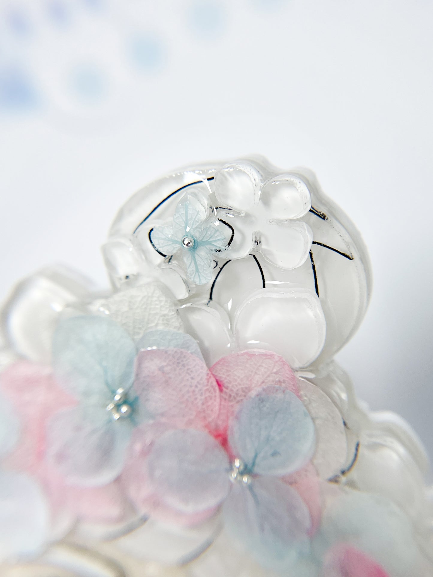 Hydrangea Girl Brooch