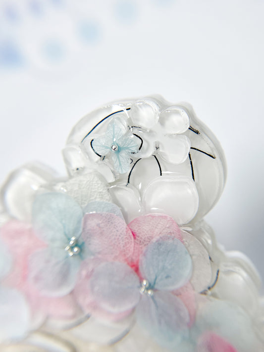 Hydrangea Girl Brooch