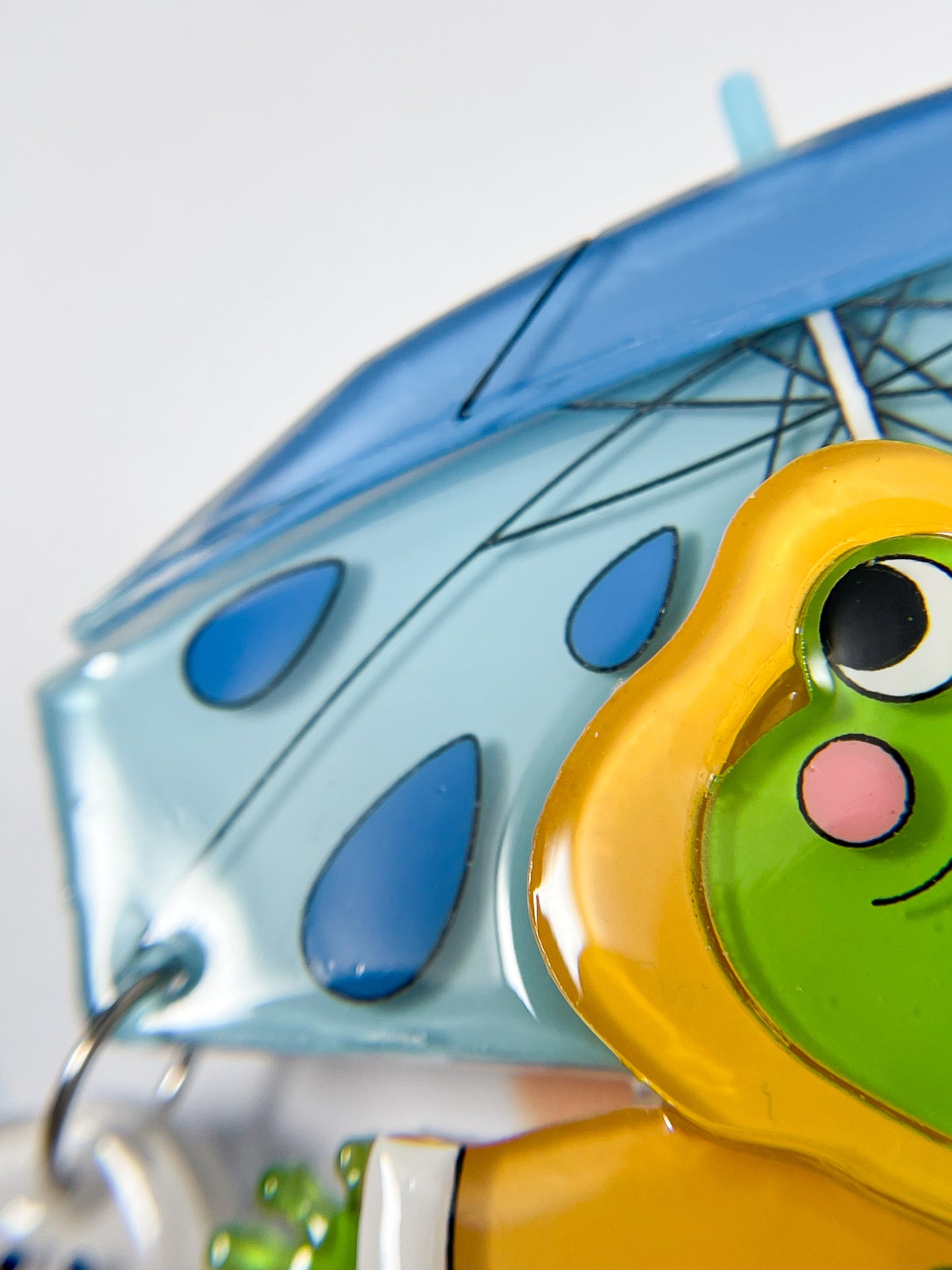Enjoy Raining with Frog Brooch
