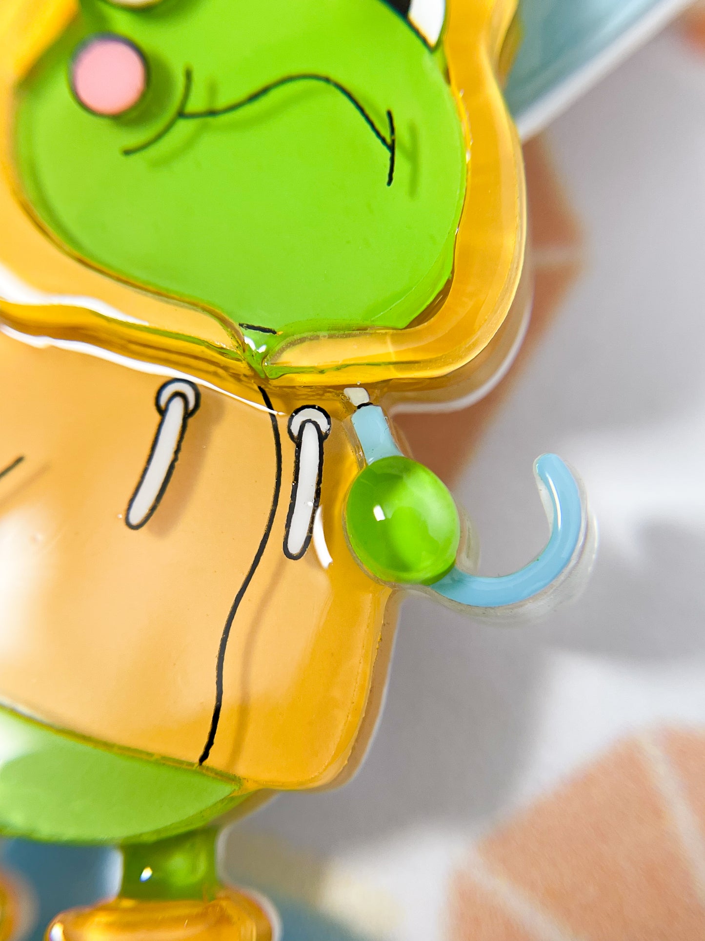 Enjoy Raining with Frog Brooch