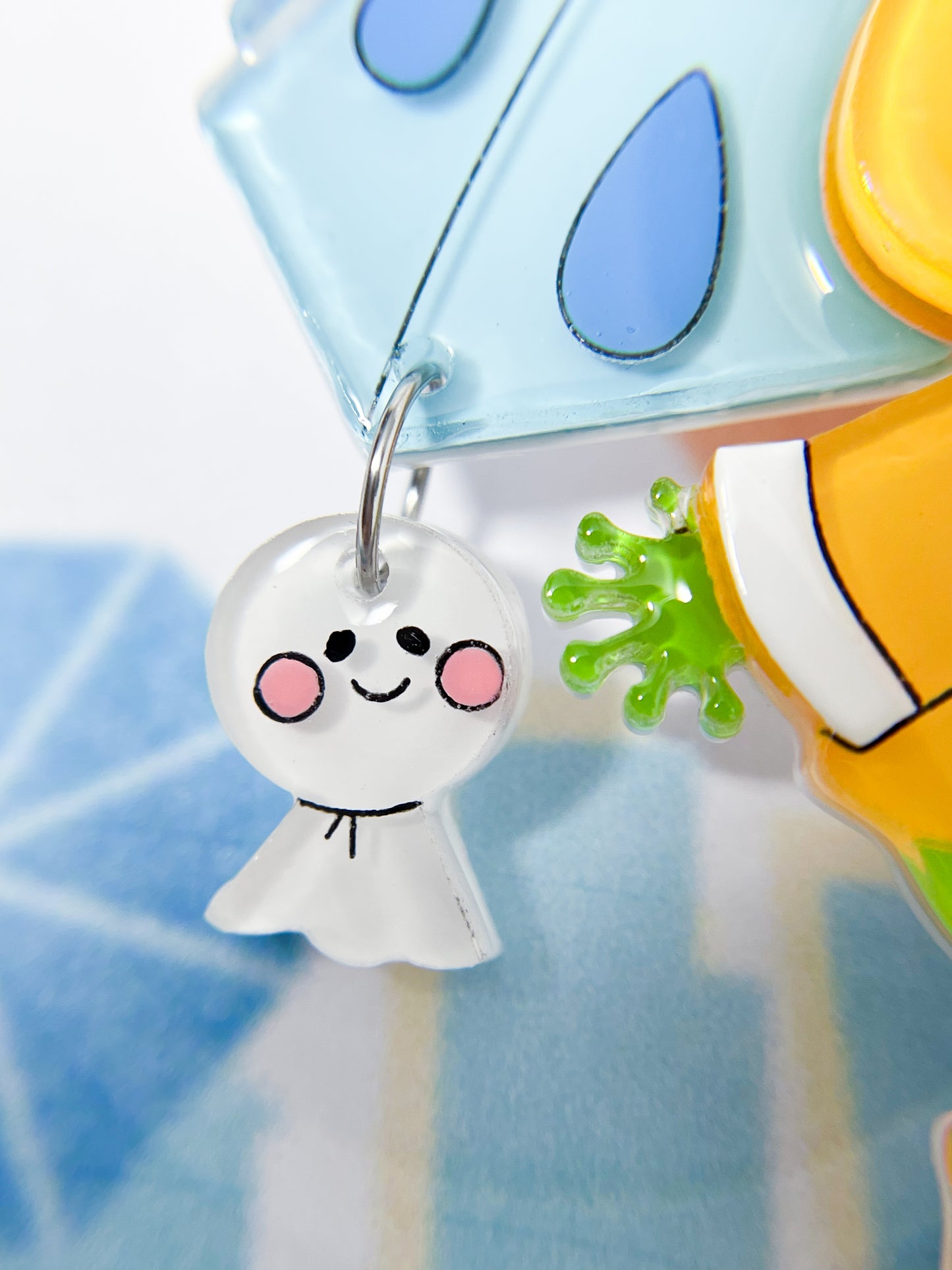 Enjoy Raining with Frog Brooch