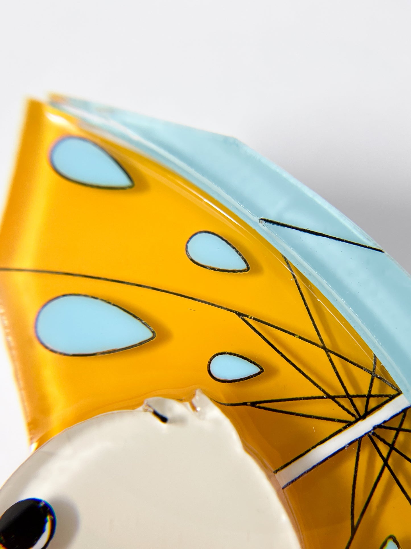 Enjoy Raining with Duckling Brooch