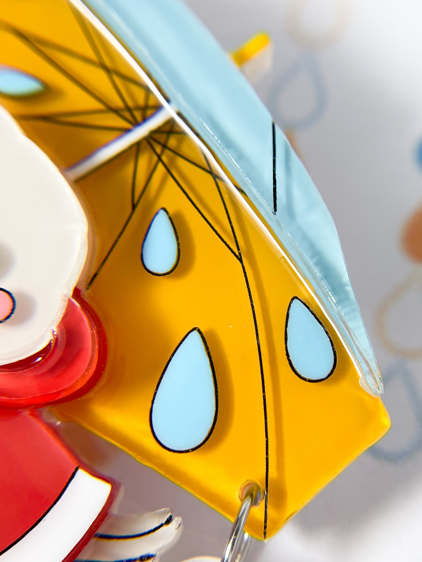 Enjoy Raining with Duckling Brooch