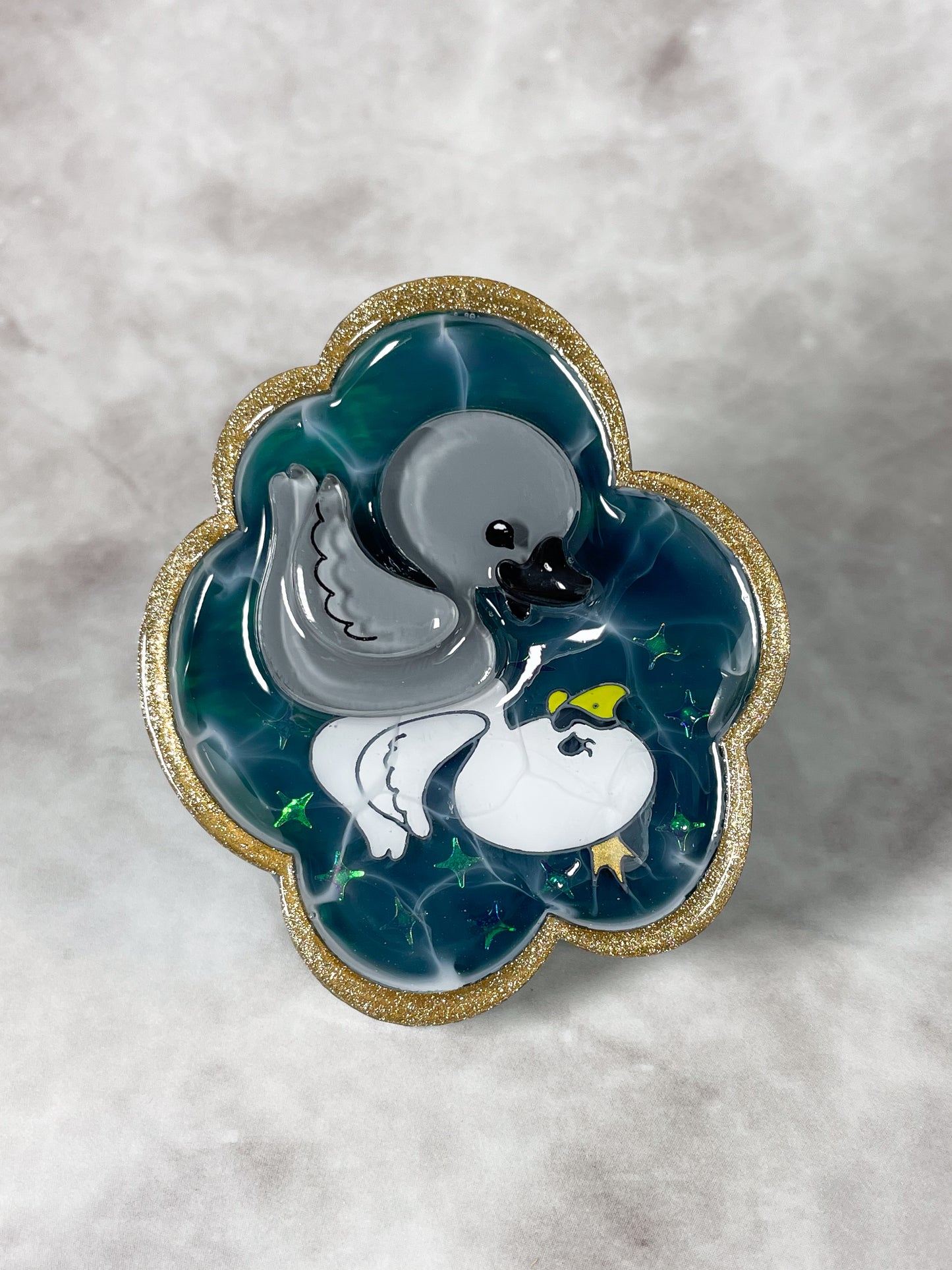 Fairy tale series - The Ugly Duckling brooch