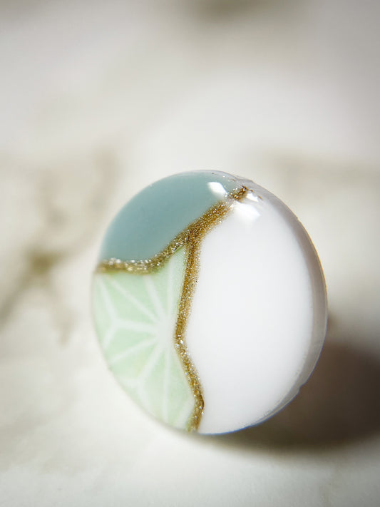 Kintsugi stud earrings