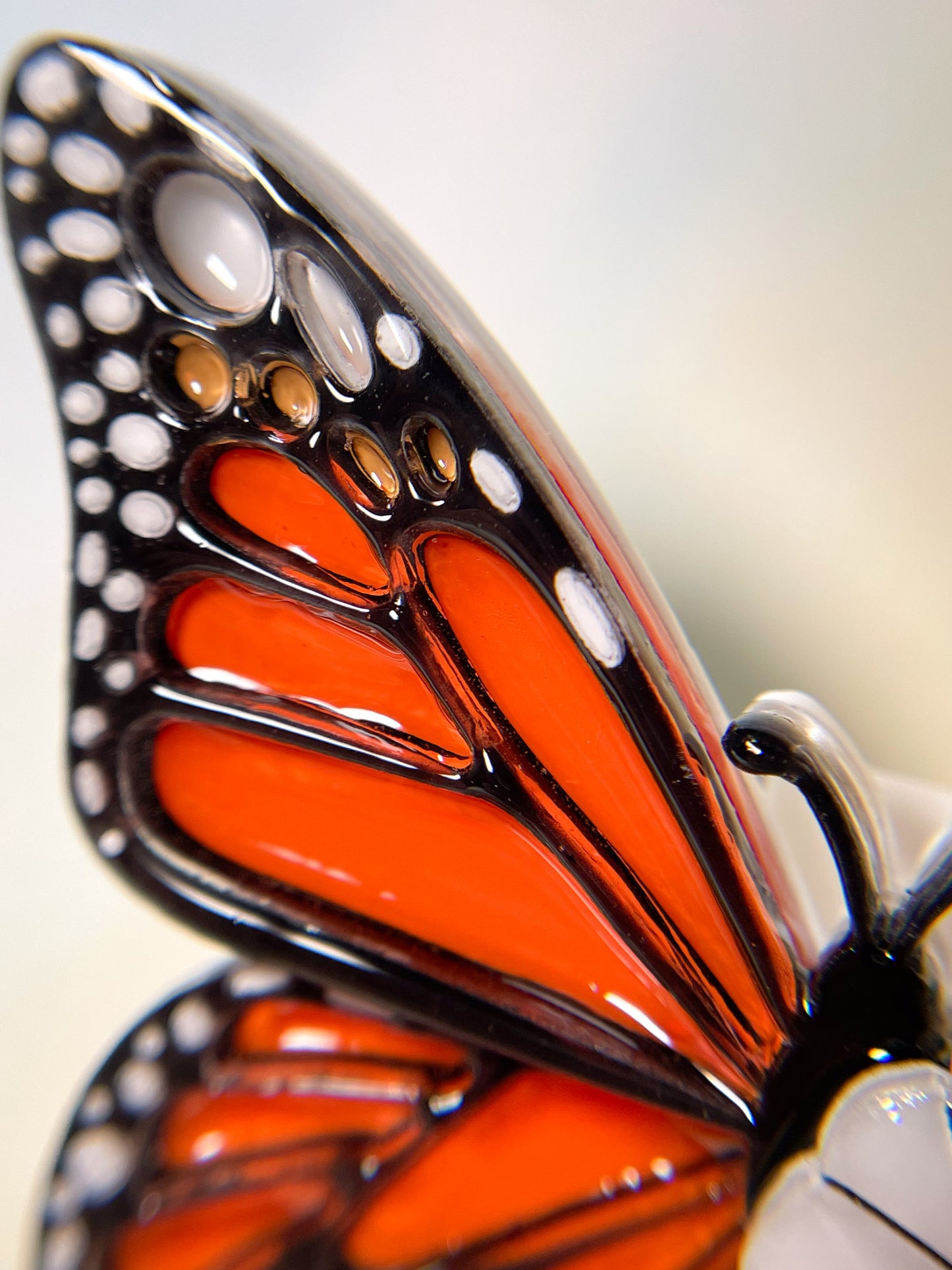 Stained Glass Butterfly Brooch with Margaret