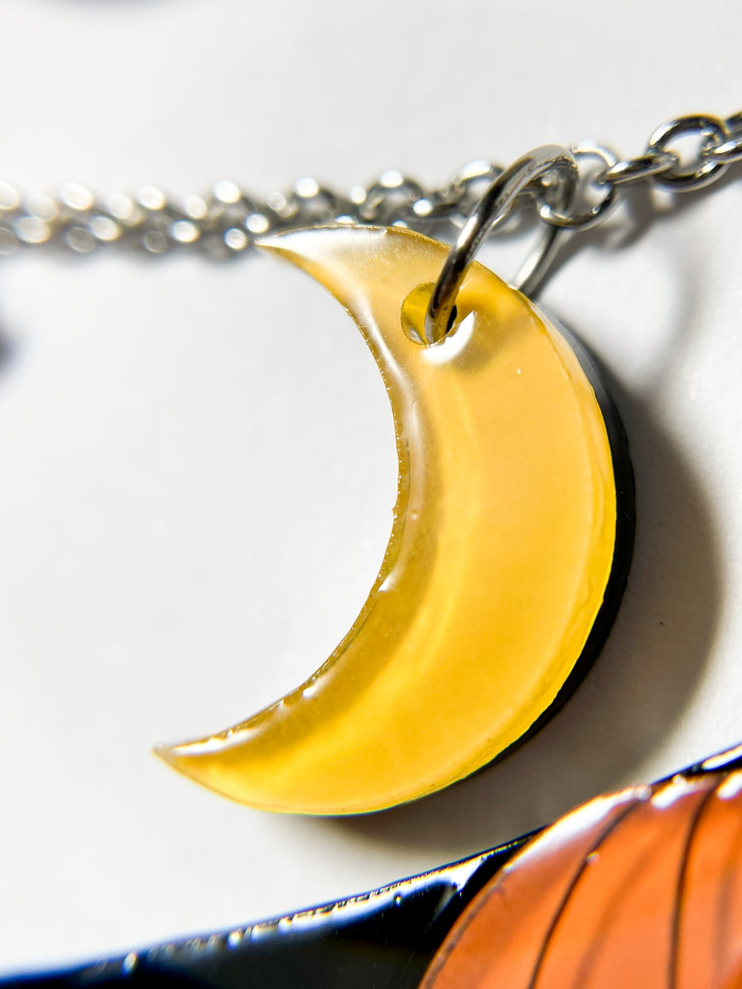 Halloween Vampire Cat Necklace