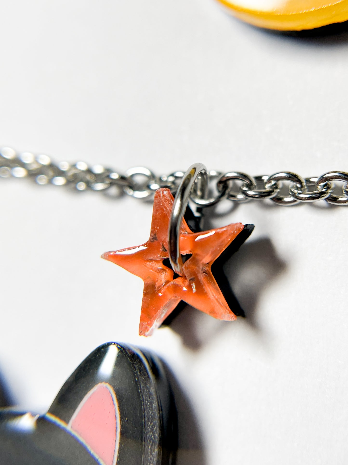 Halloween Vampire Cat Necklace