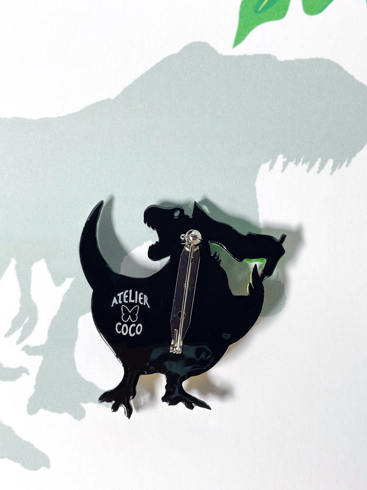 The Strongest Cockatiel Brooch