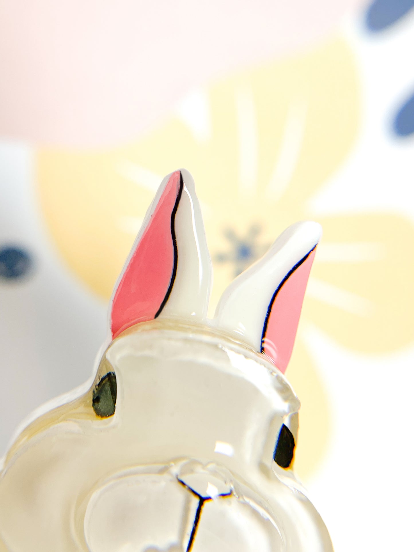 Egg Animal Brooch ~ White Rabbit ~