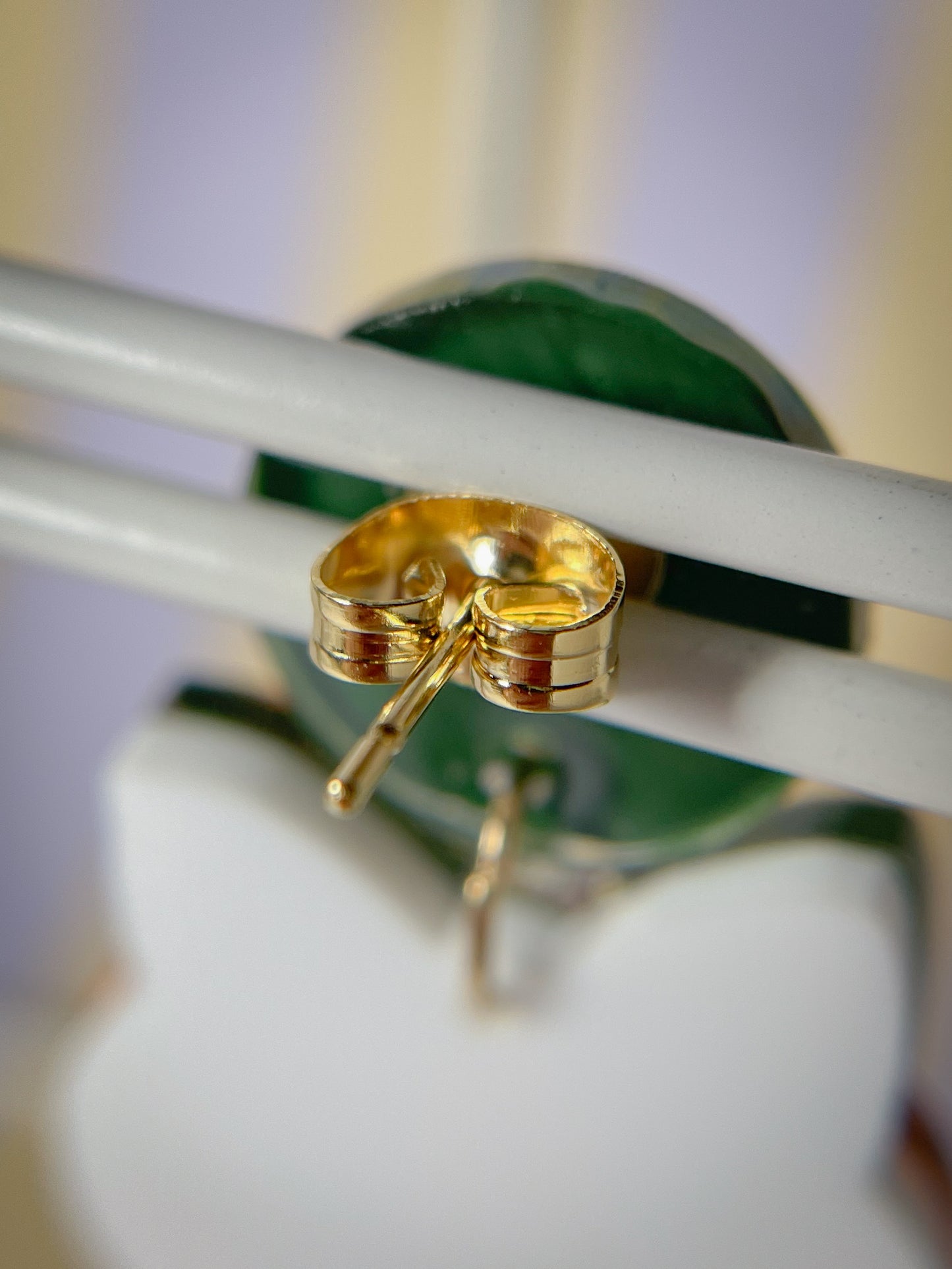 Bootylicious pumpkin drop earrings (Green)