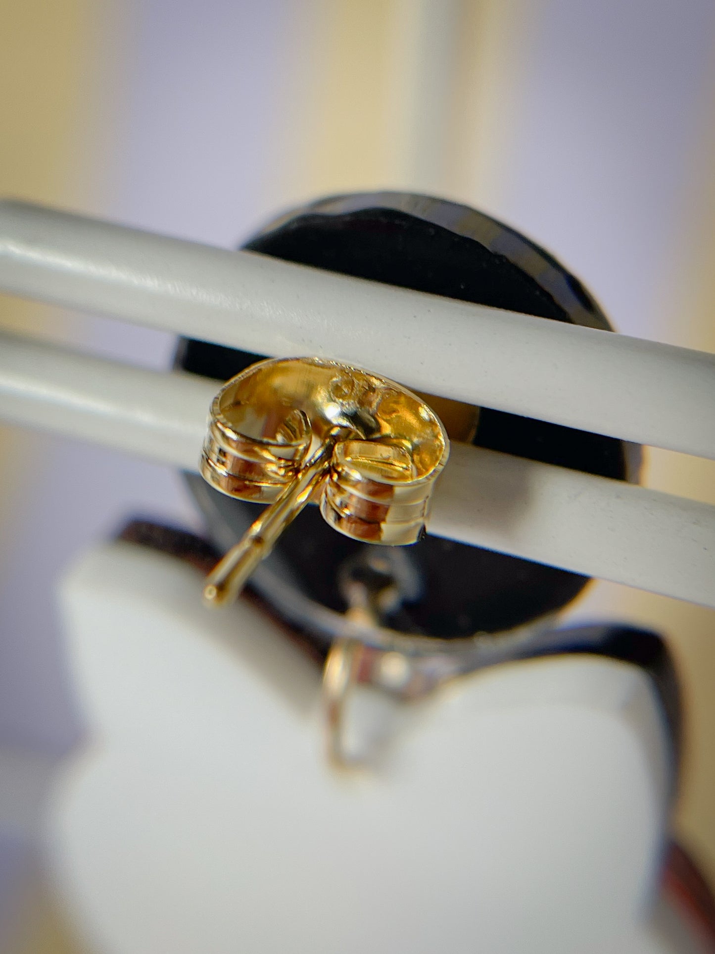 Bootylicious pumpkin drop earrings (Black)