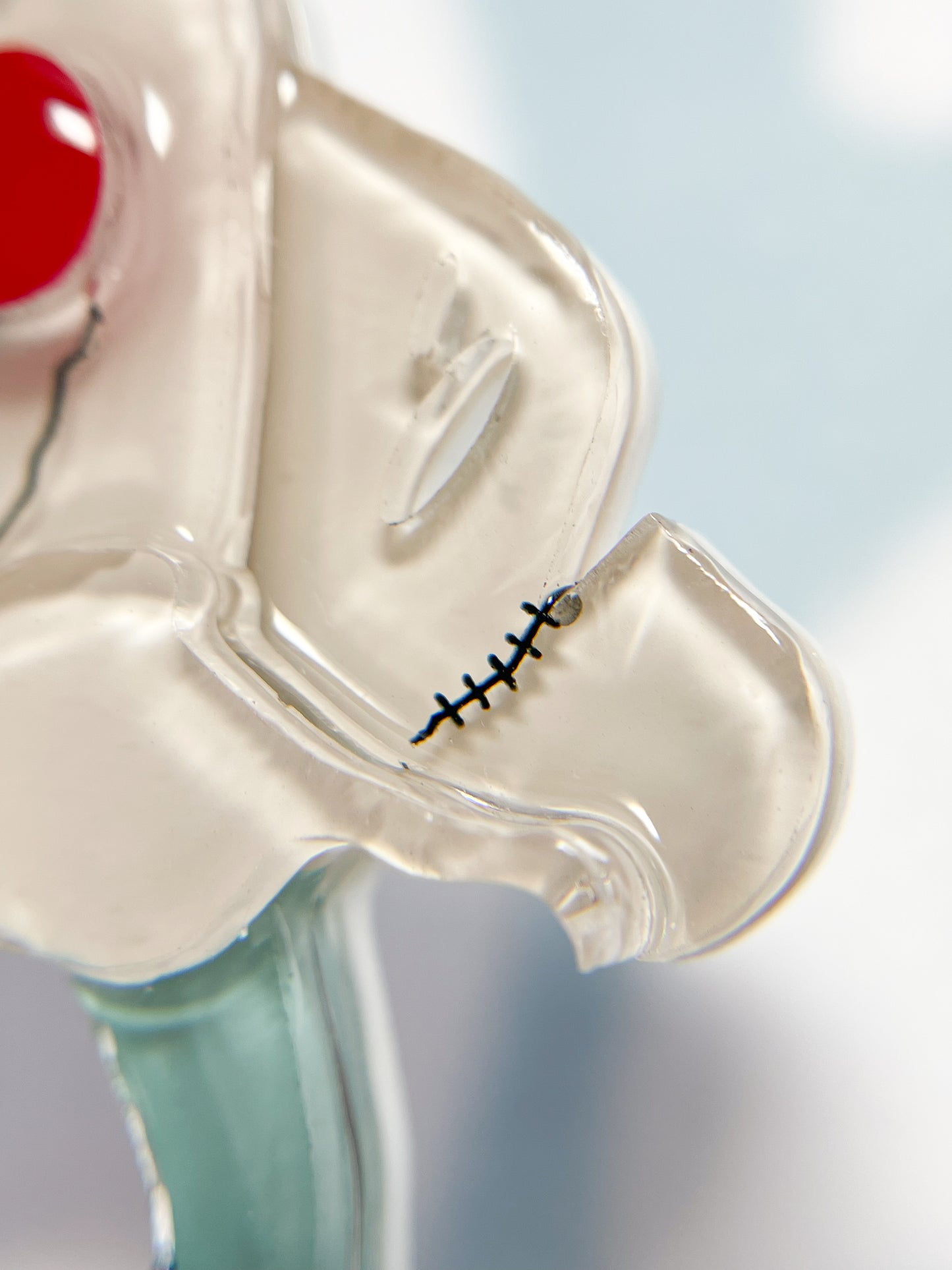 Ghost franken girl brooch