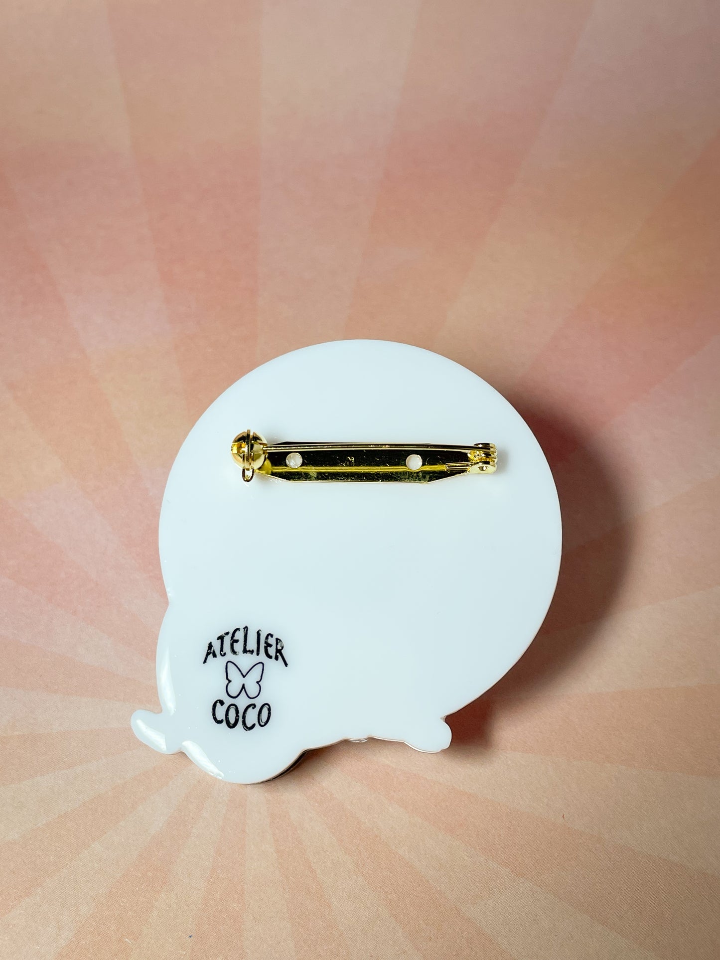 Lucky Cat Brooch