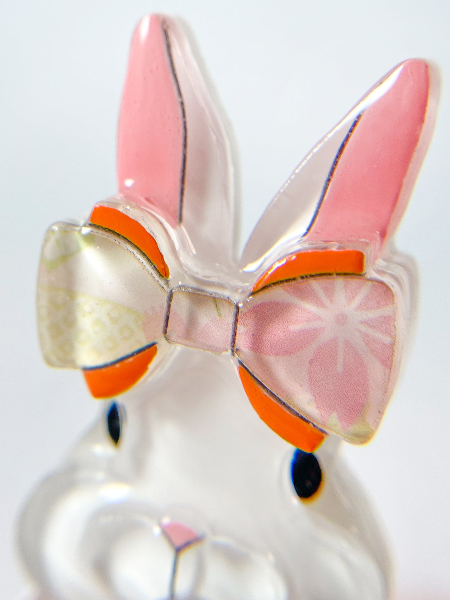 Kimono Rabbit Brooch (Pink)