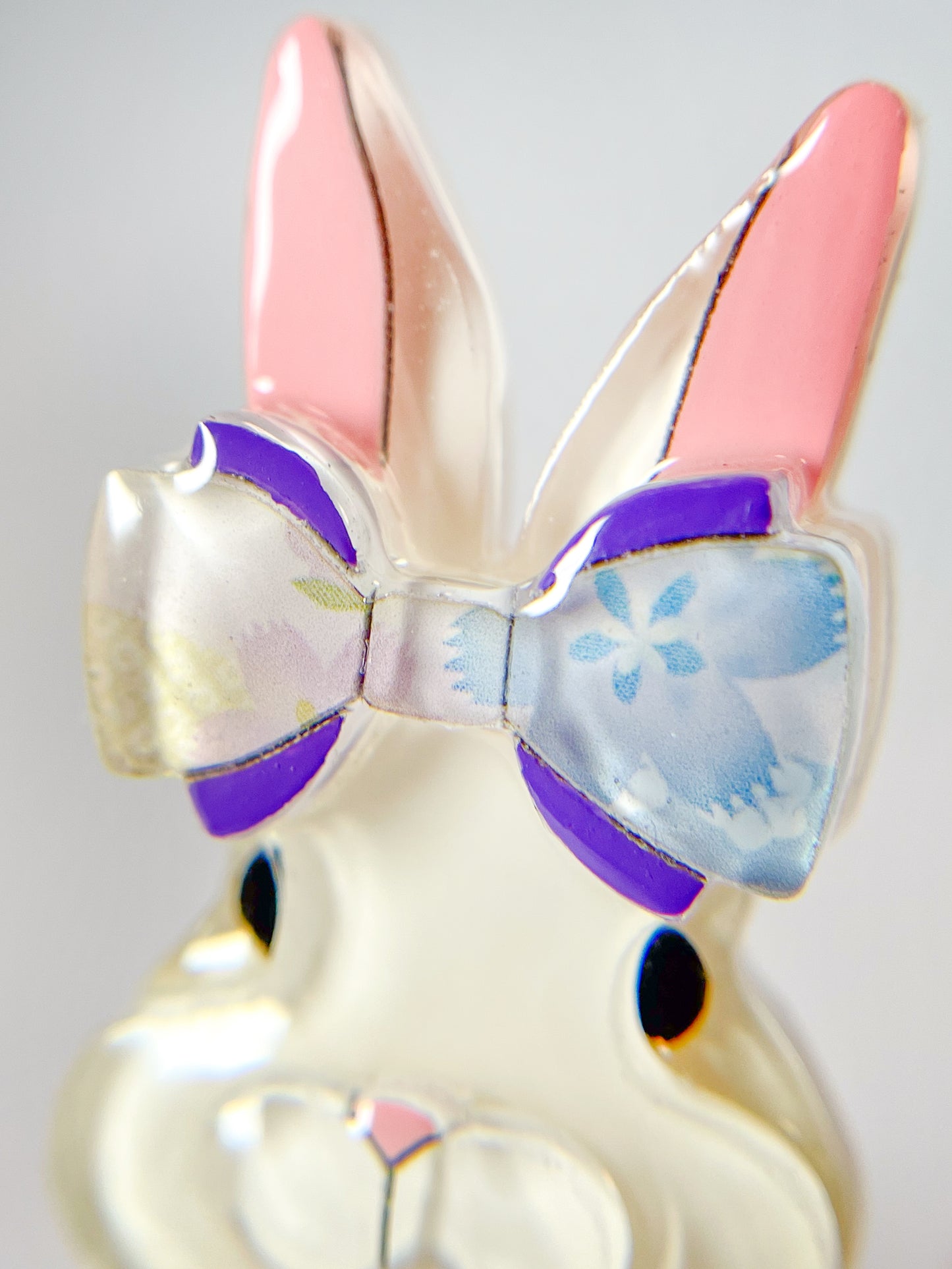 Kimono Rabbit Brooch (Blue)