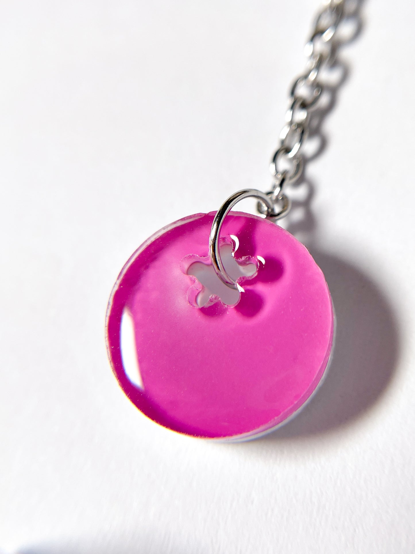 Bear Shaved Ice Machine Necklace (Blueberry)