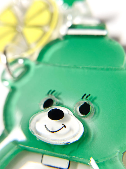 Bear Shaved Ice Machine Necklace (Lemon)