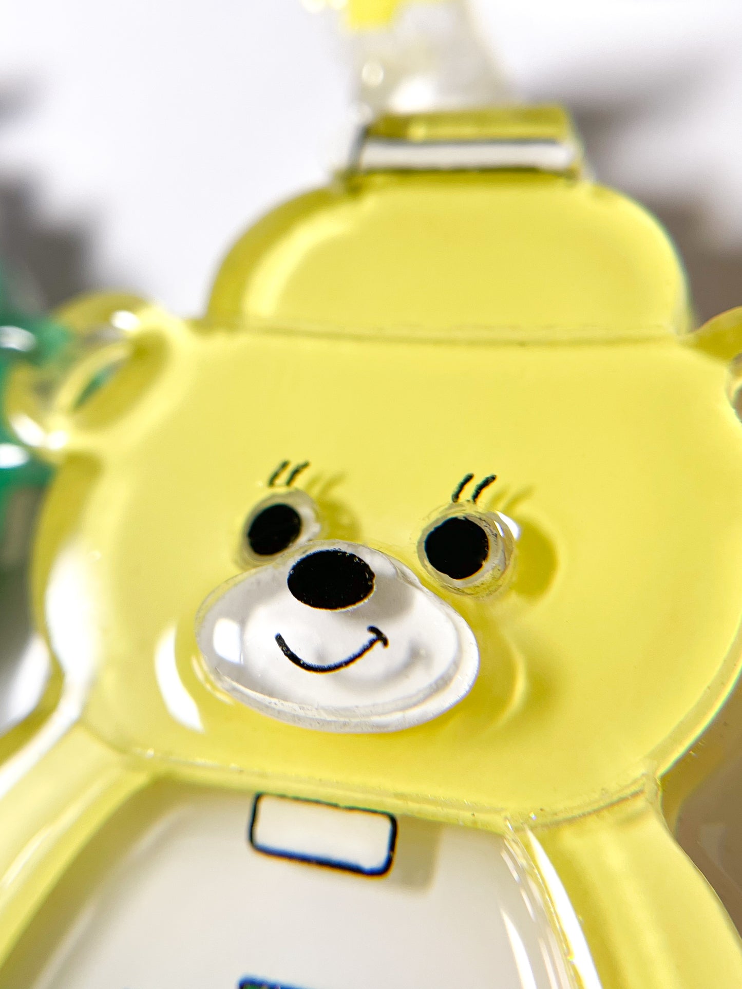 Bear Shaved Ice Machine Necklace (Lemon)