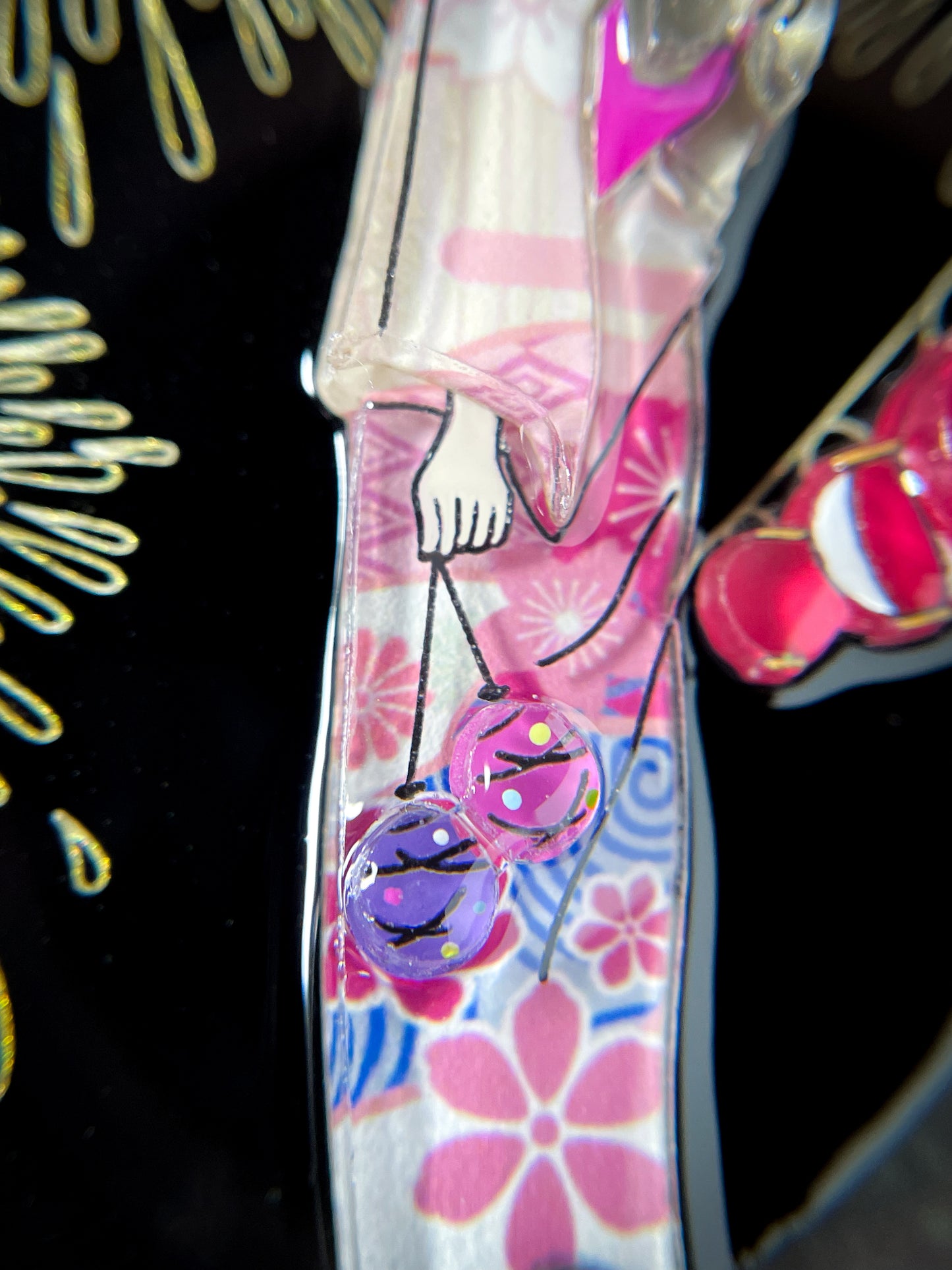 Fireworks Festival Brooch