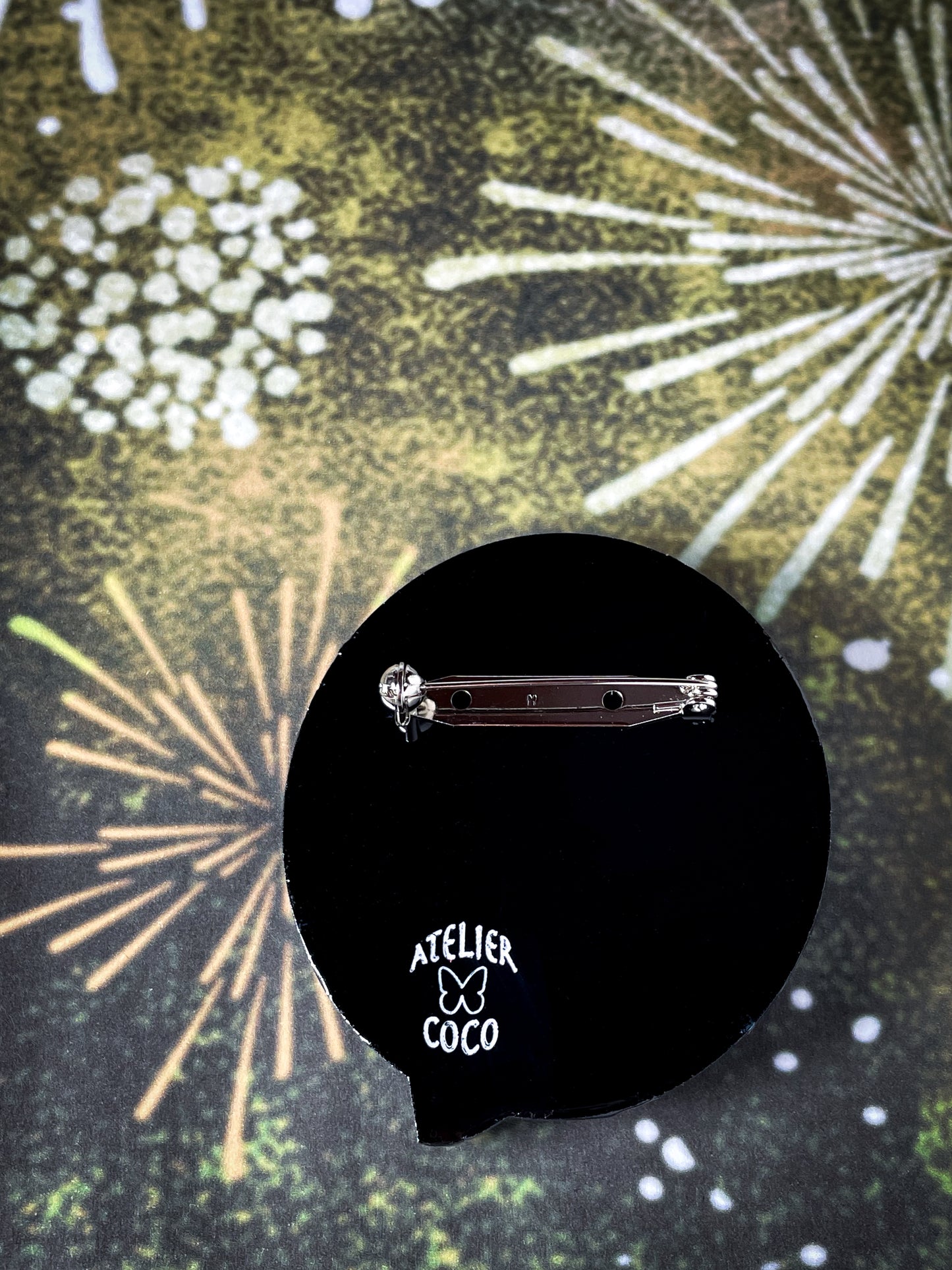 Fireworks Festival Brooch
