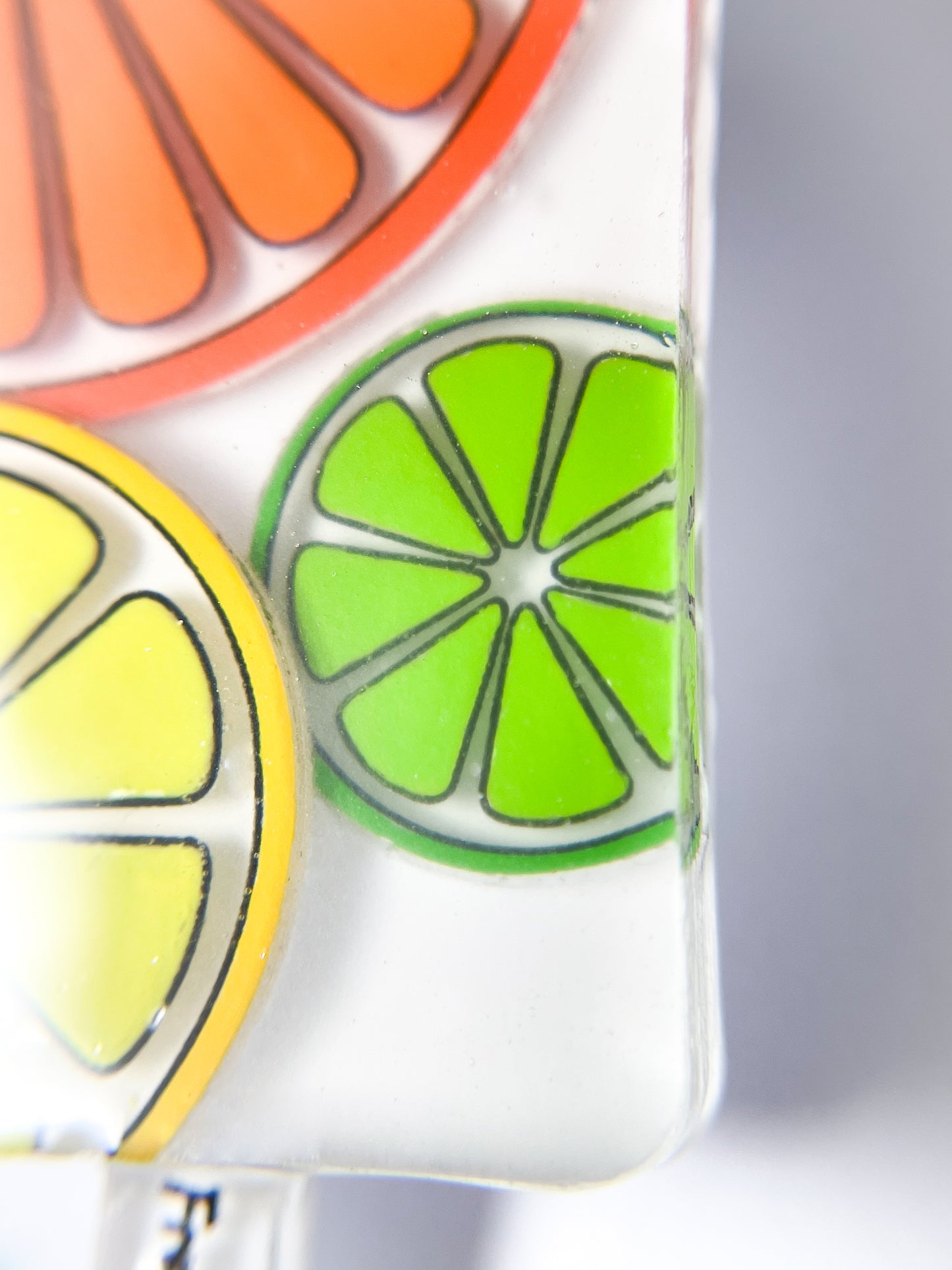 Fruit Popsicle Brooch (Citrus)