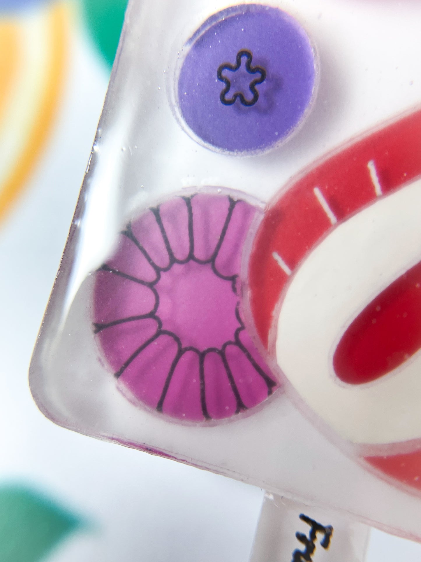 Fruit Popsicle Brooch (Berries)