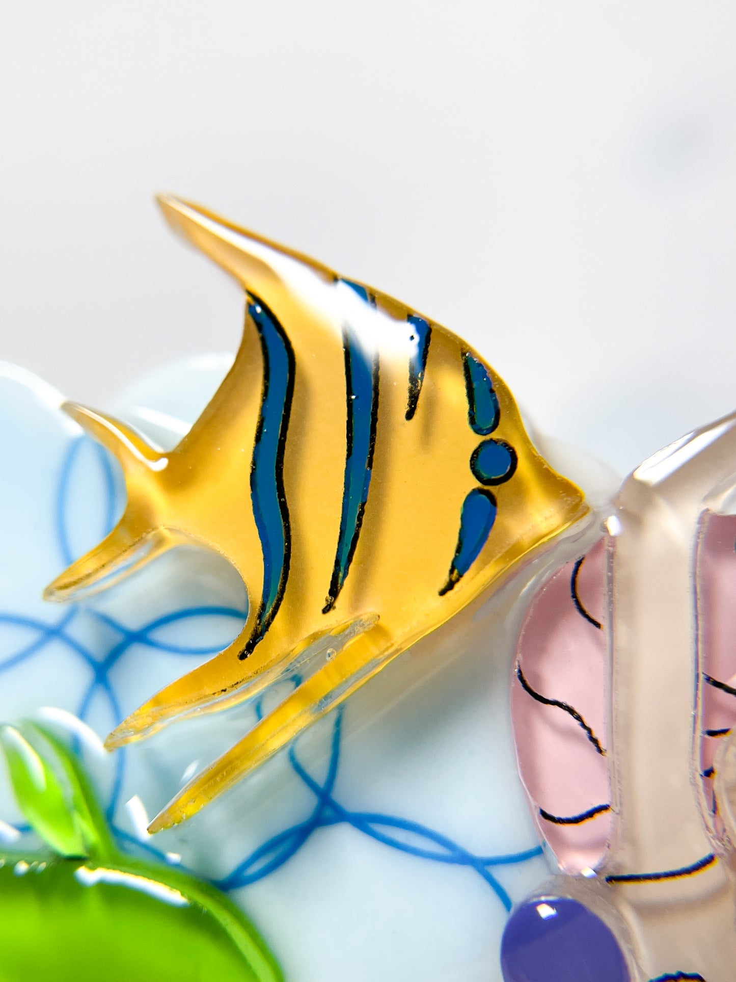 Mermaid Floating in the Sea Brooch