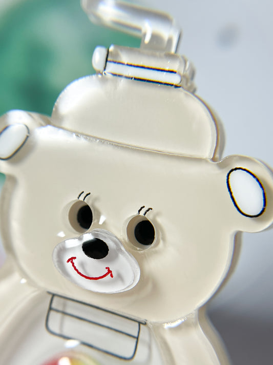White Bear Shaved Ice Machine Brooch