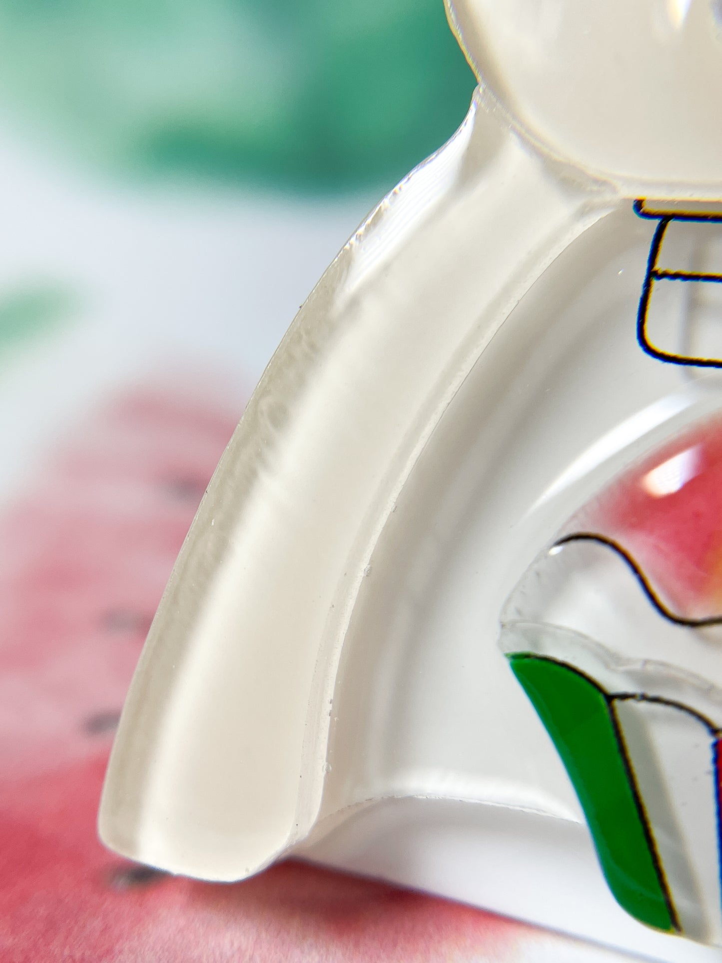 White Bear Shaved Ice Machine Brooch