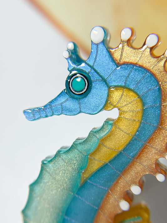 Seahorse Brooch