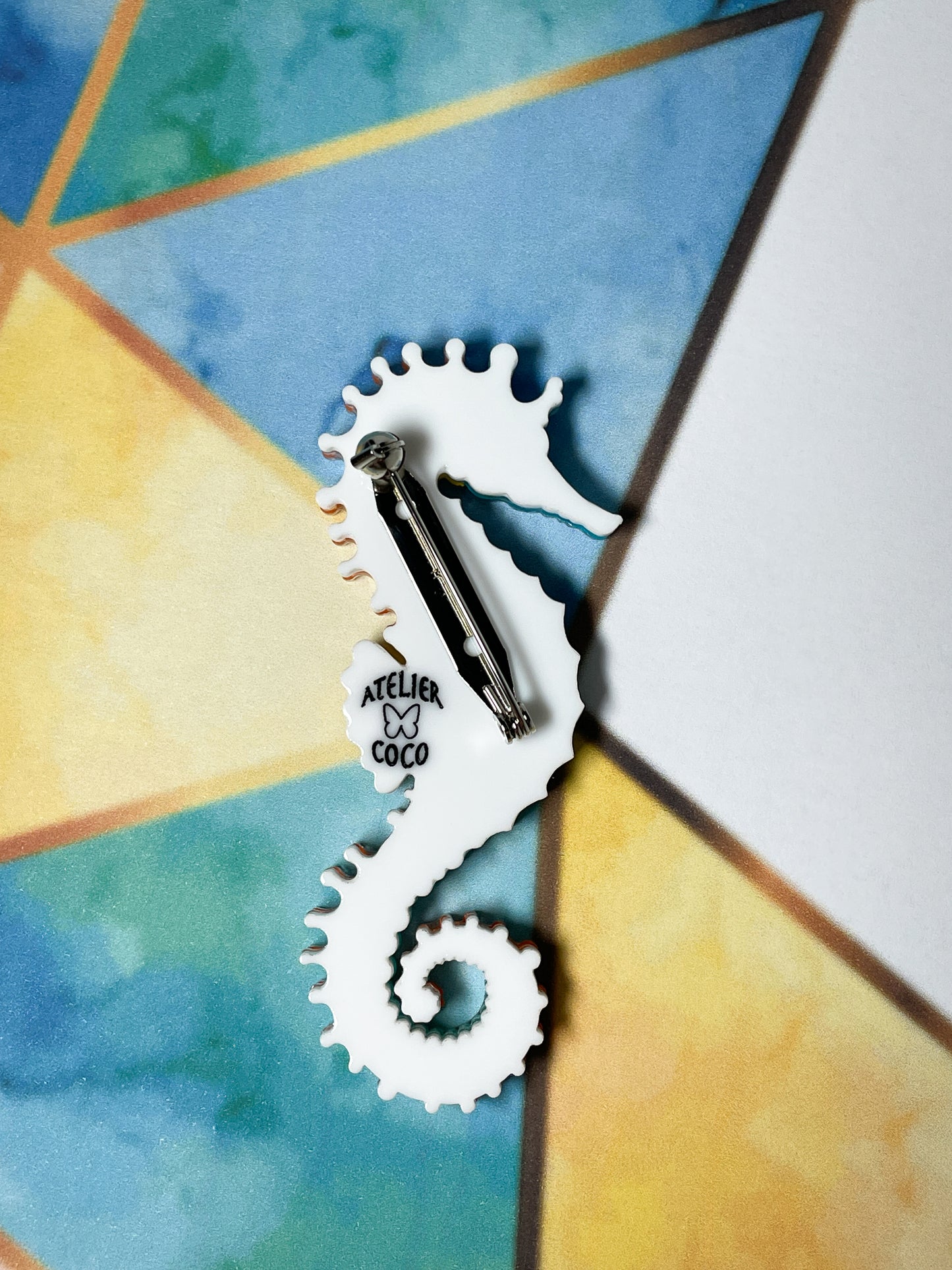 Seahorse Brooch