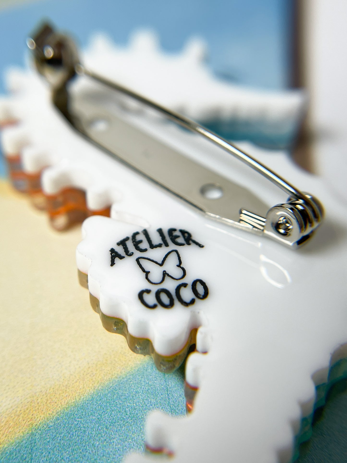 Seahorse Brooch