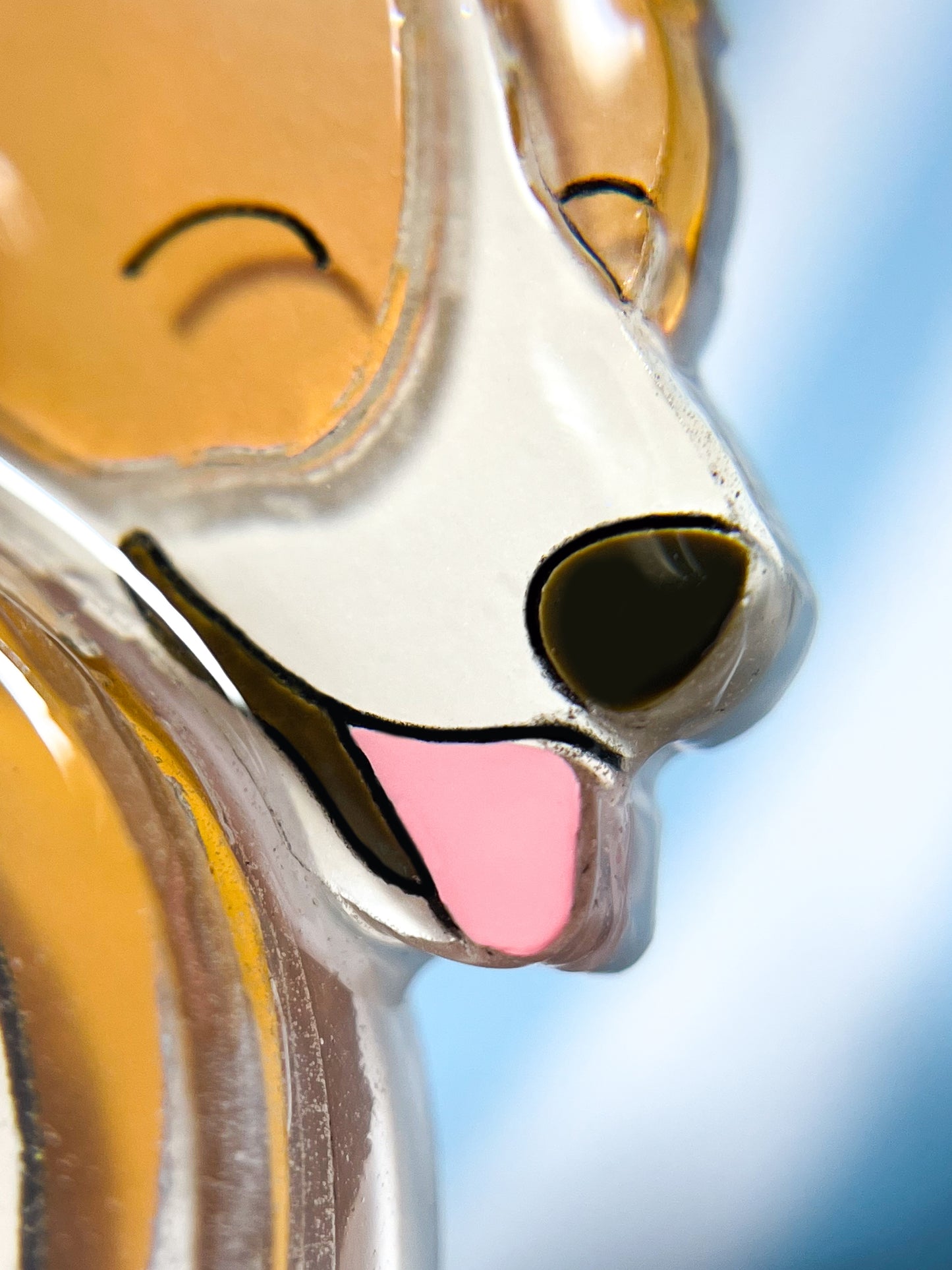 Corgi Bread Brooch (Eng.Ver)