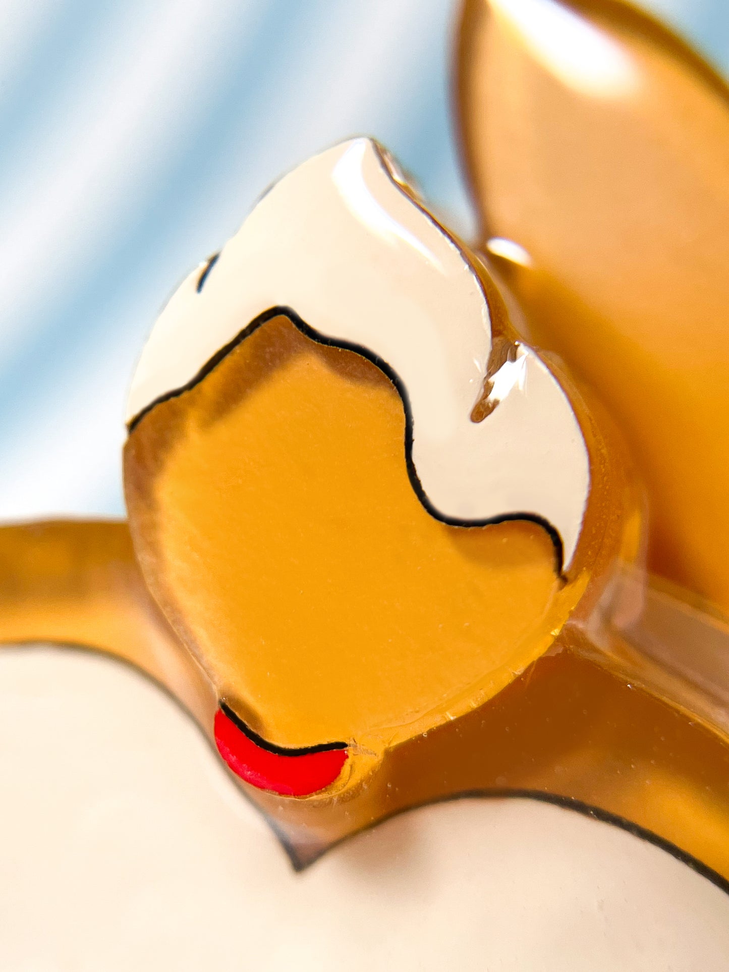 Corgi Bread Brooch (Eng.Ver)