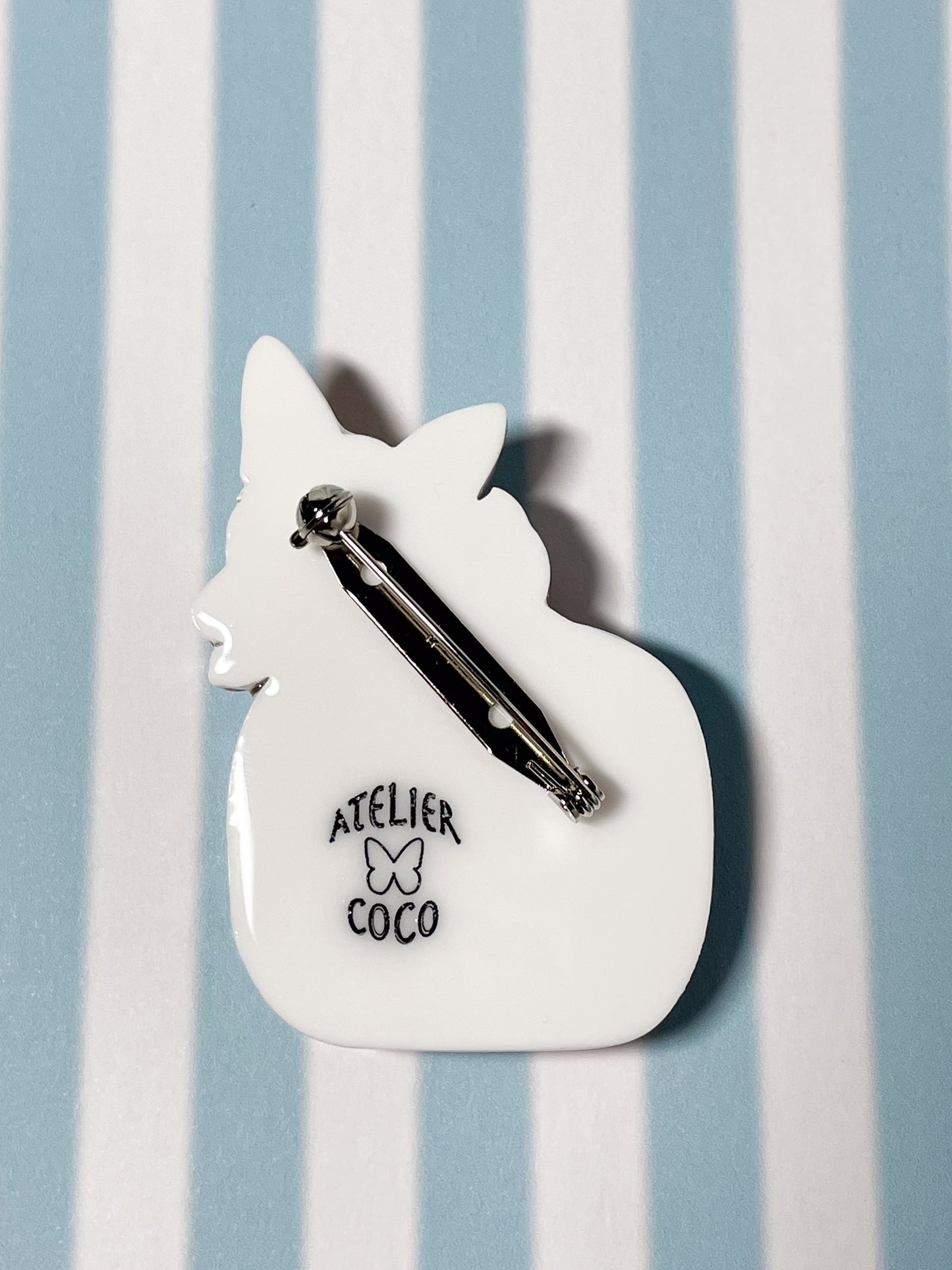Corgi Bread Brooch (Eng.Ver)