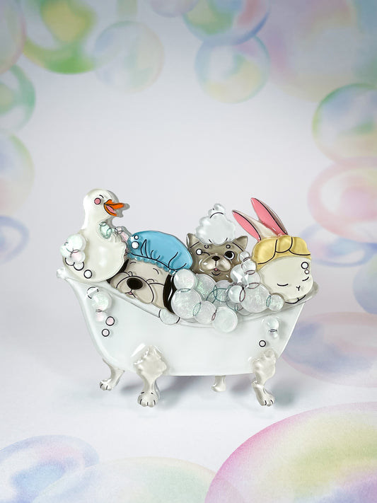 Bath Time Brooch