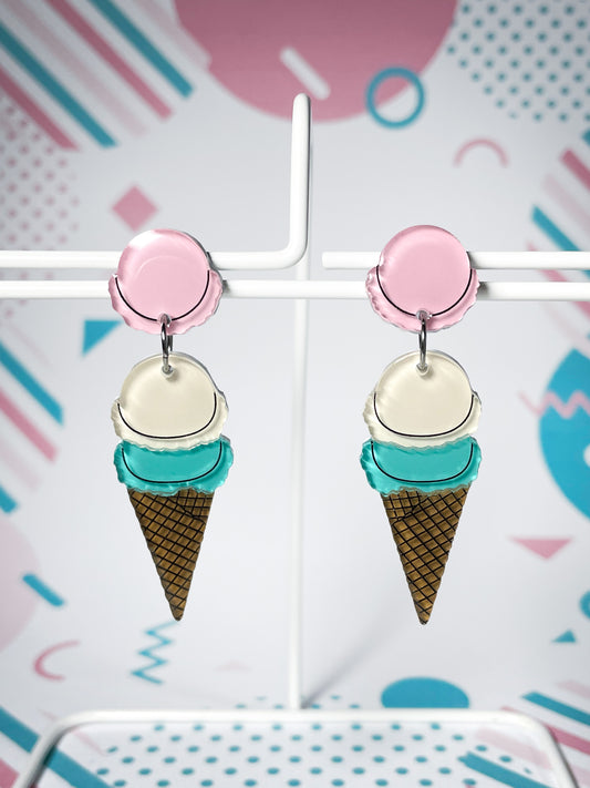 Ice Cream Drop Earrings