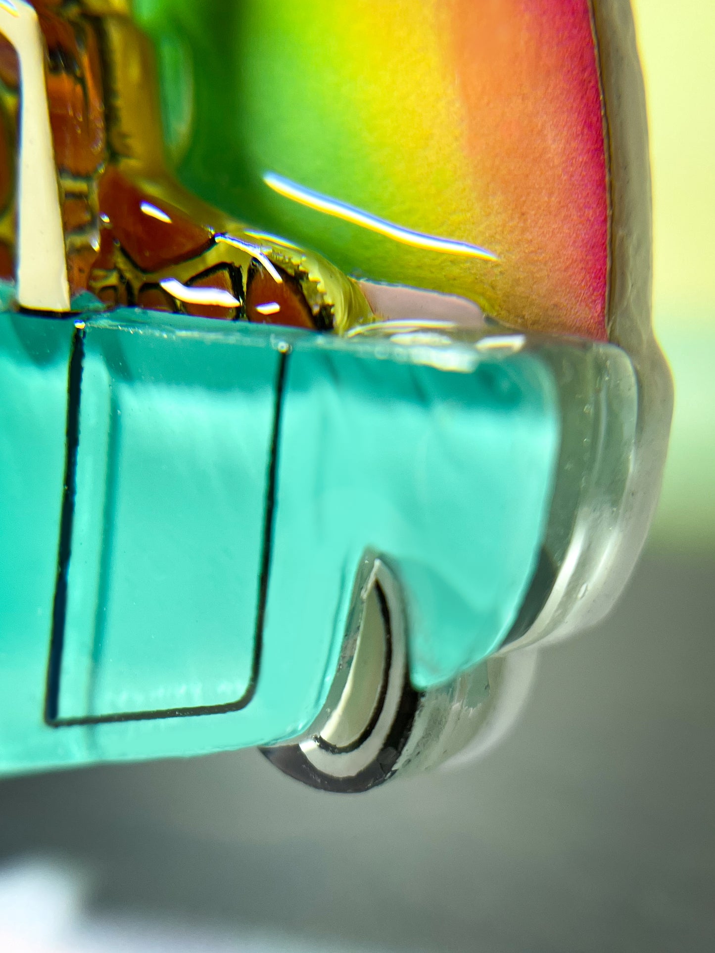 Giraffes Drive in the Rainbow Brooch