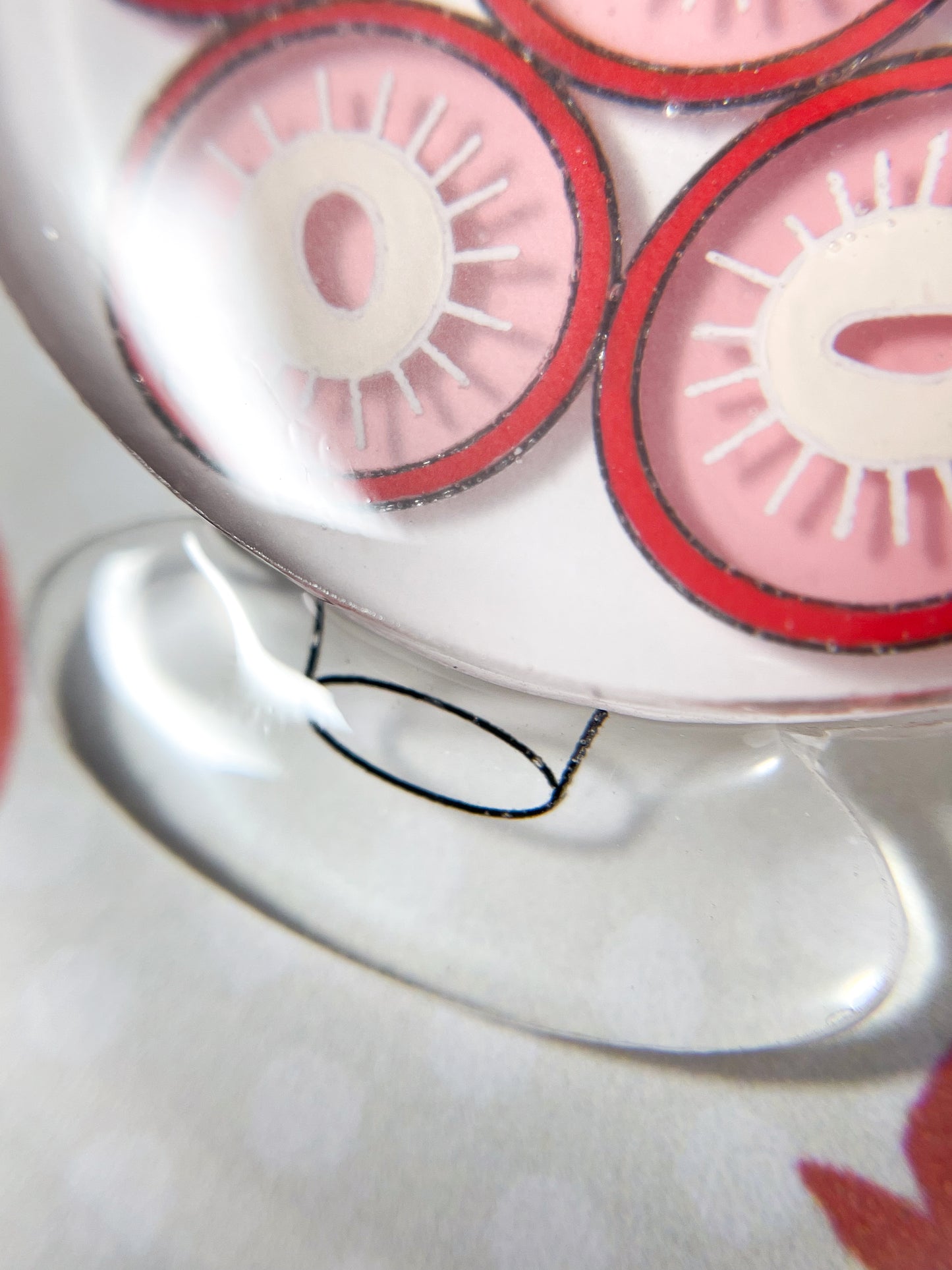 Strawberry Parfait Brooch (Rabbit)