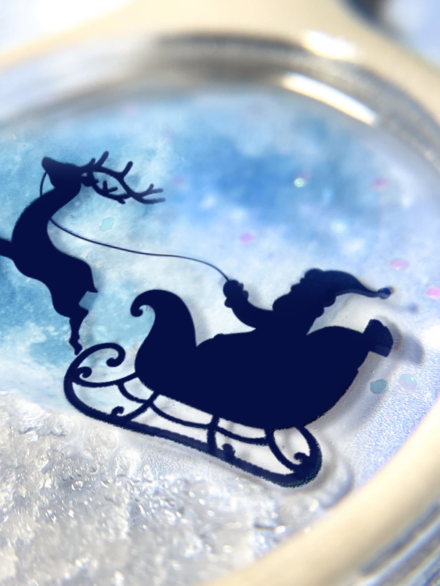Snow Light Bulb Necklace