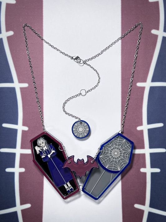 Midnight Coffin Necklace