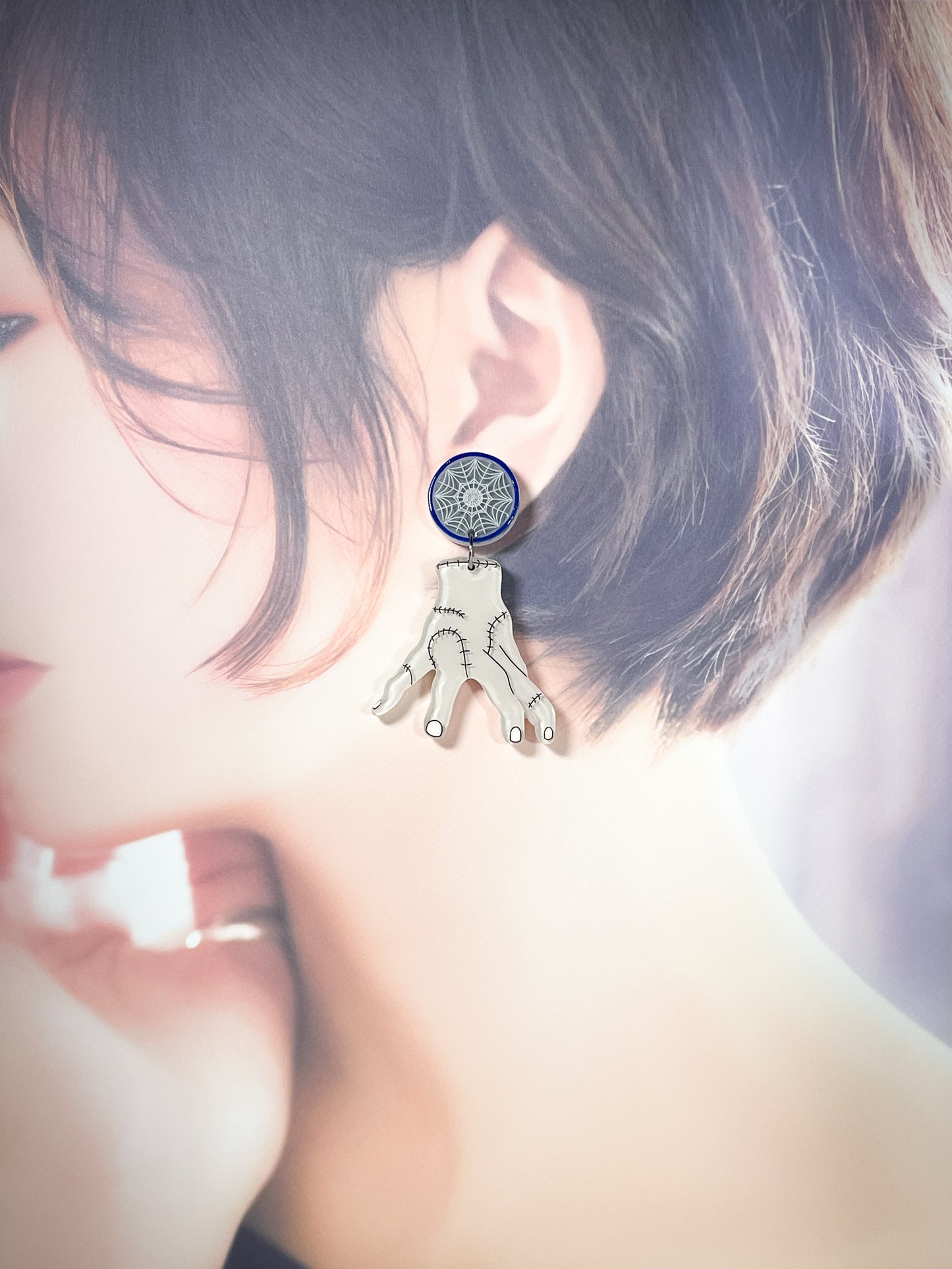 Hand Drop Earrings