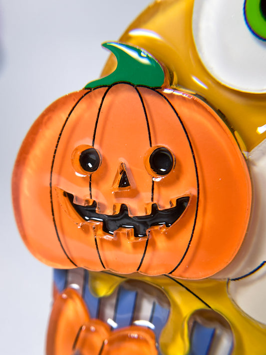 Halloween Cupcake Brooch