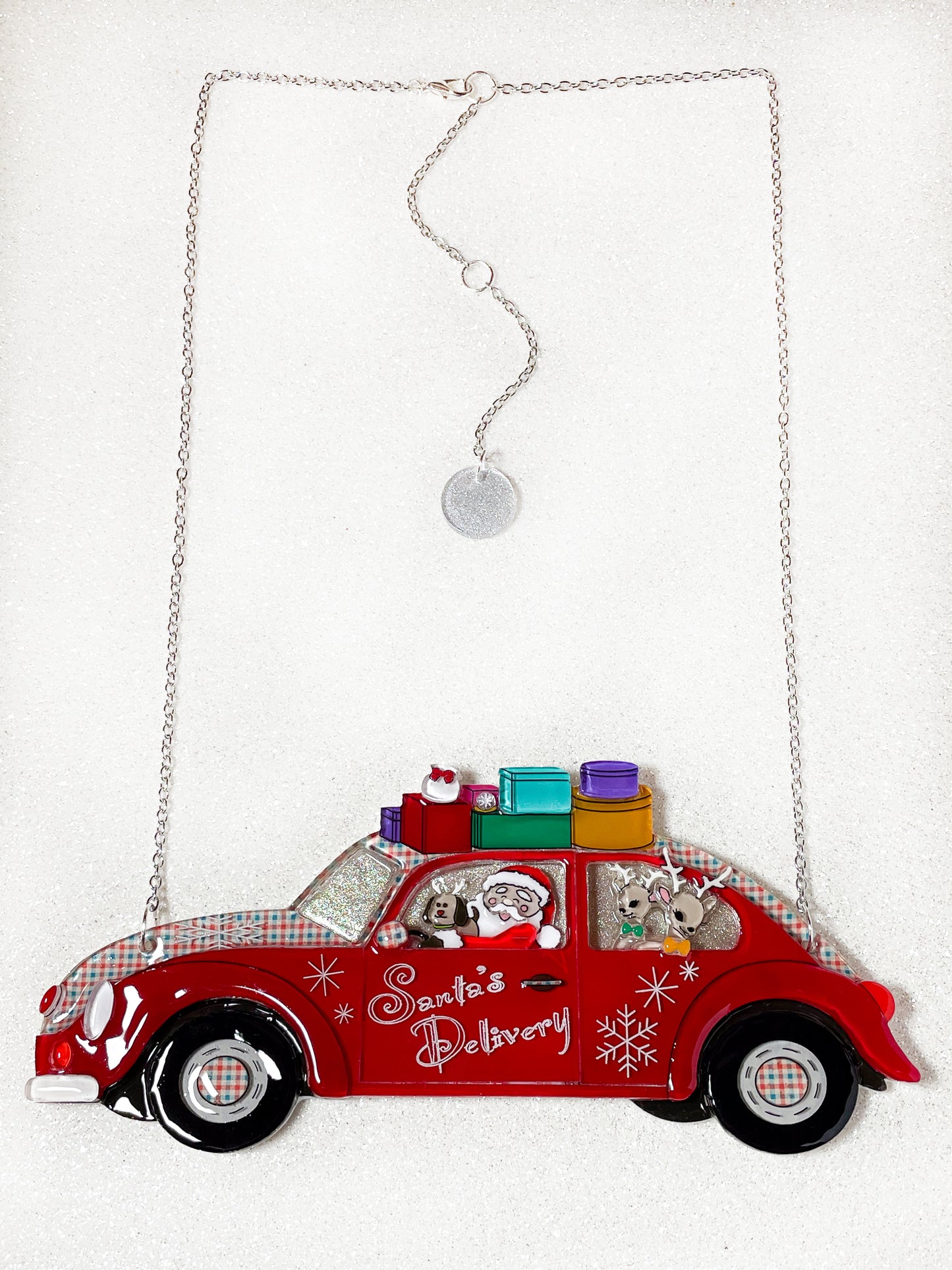 Santa’s Delivery with reindeers
