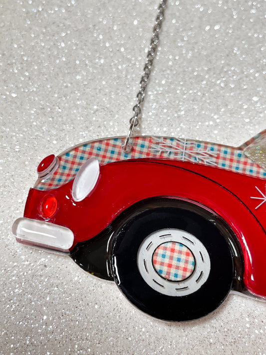 Santa’s Delivery with reindeers