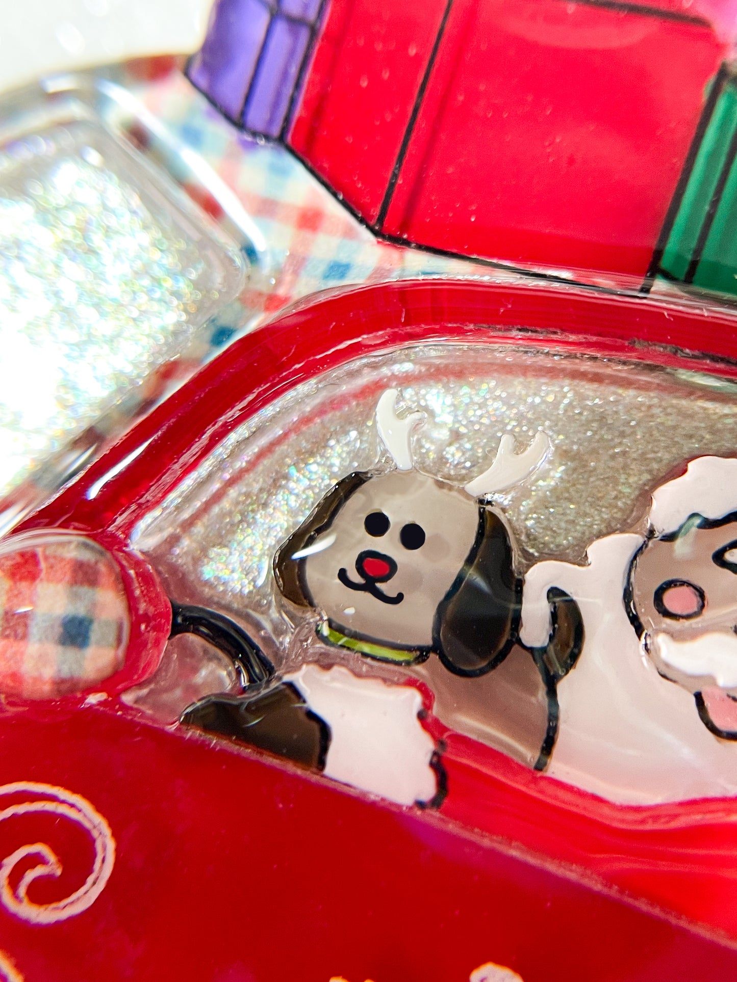 Santa’s Delivery with reindeers