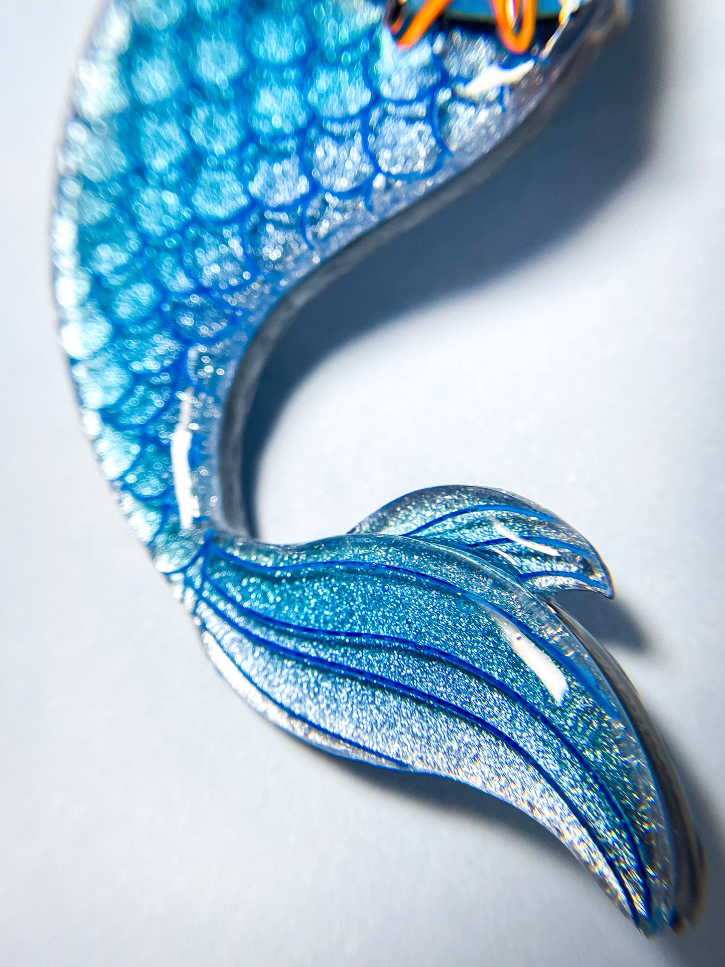 Meowmaid brooches (Blue)