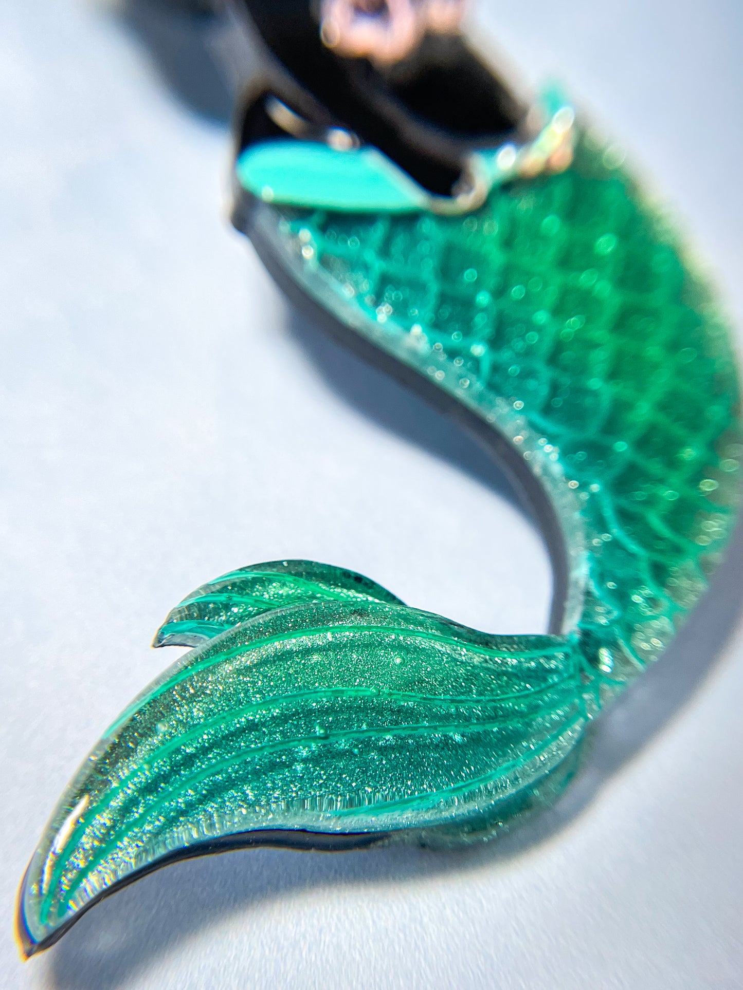 Meowmaid brooches (Green)