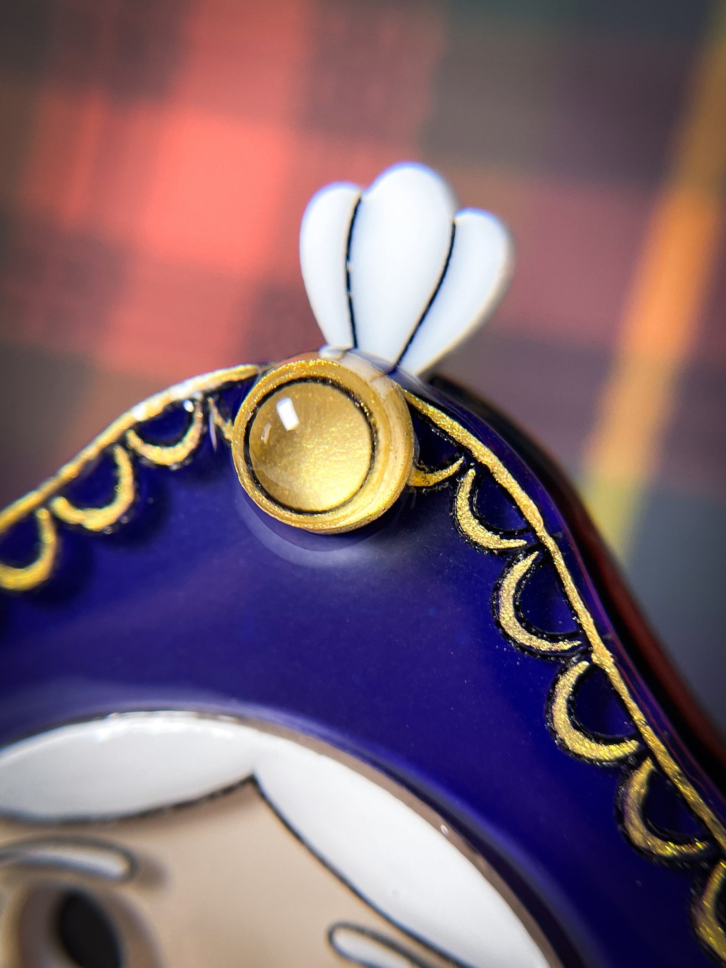 Nutcracker Brooch (Blue)